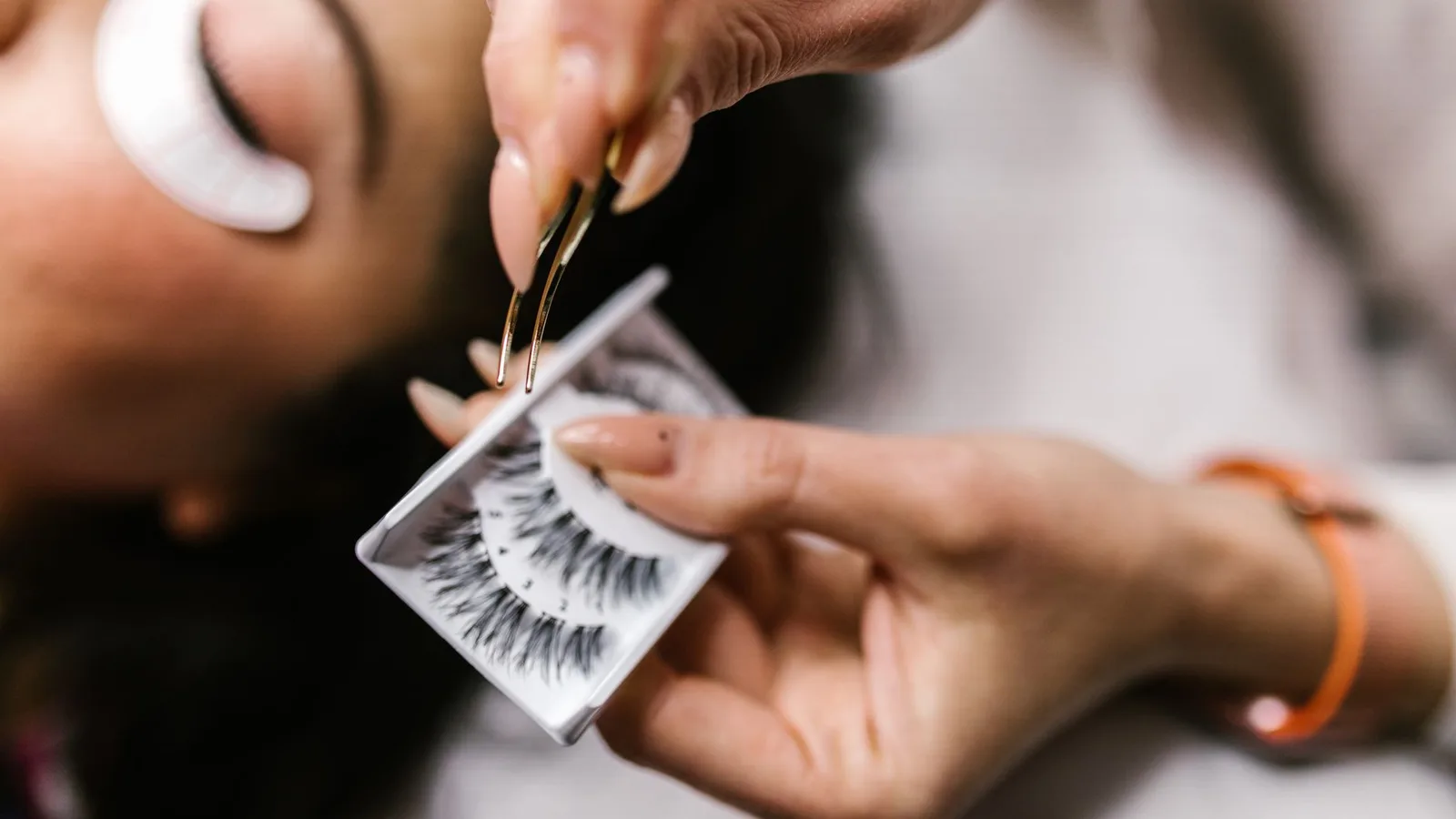 A lash extension studio