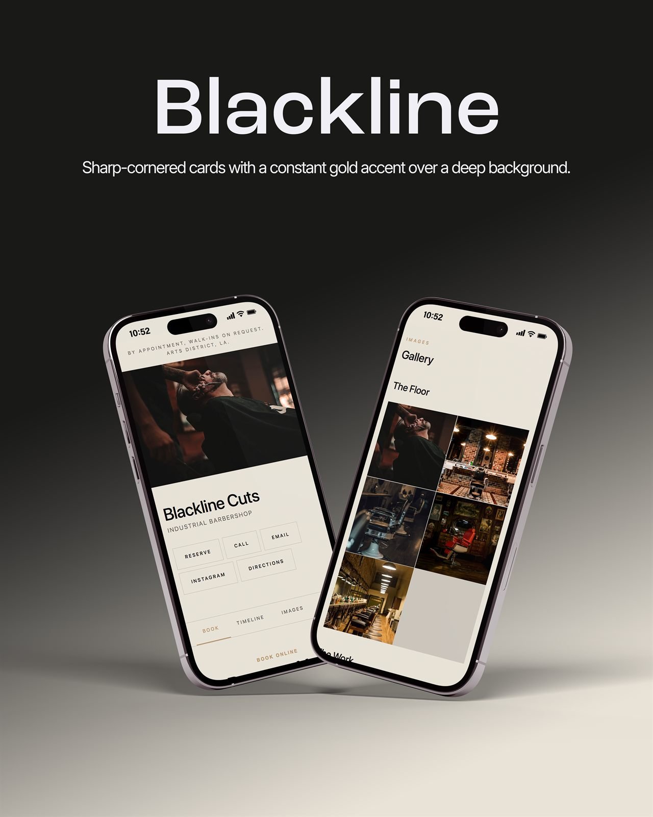 Blackline template preview