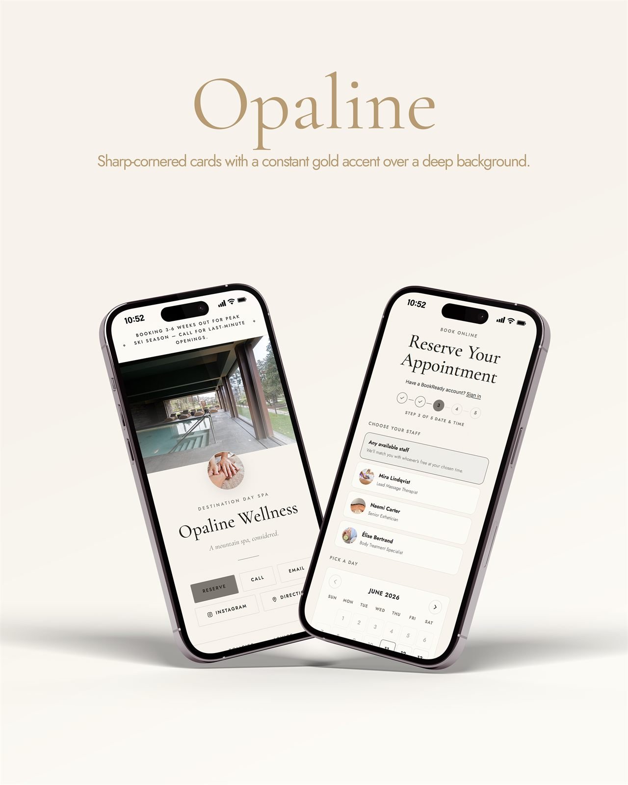 Opaline template