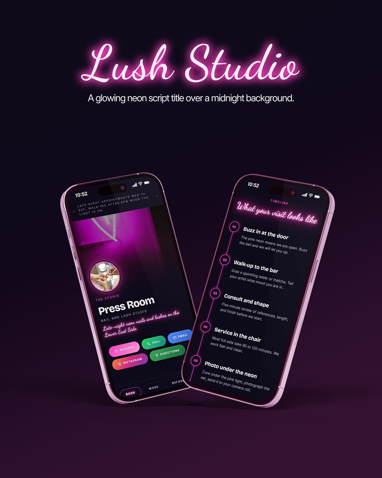 Booking websites for salons