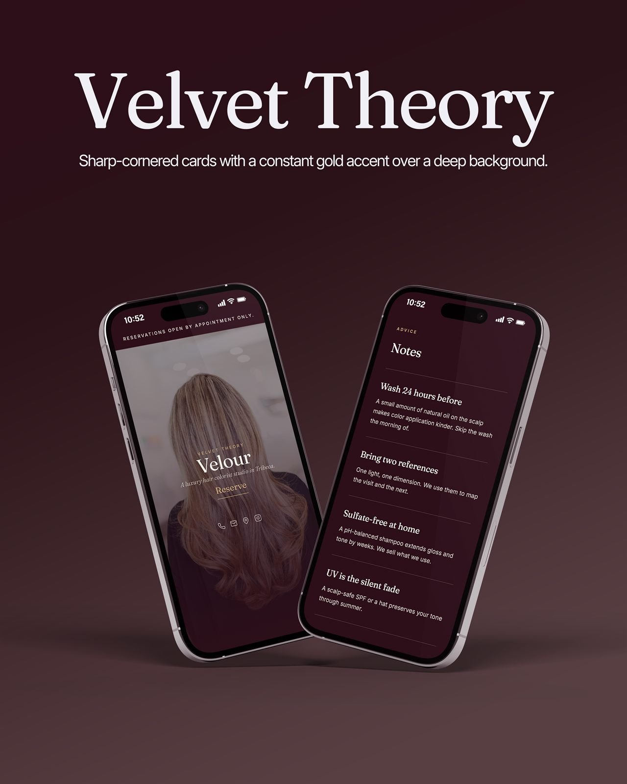 Velvet Theory template